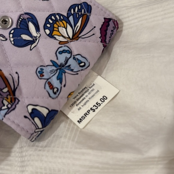VERA BRADLEY Small Tab Wallet “Wing in Flight” NWT - Picture 5 of 5